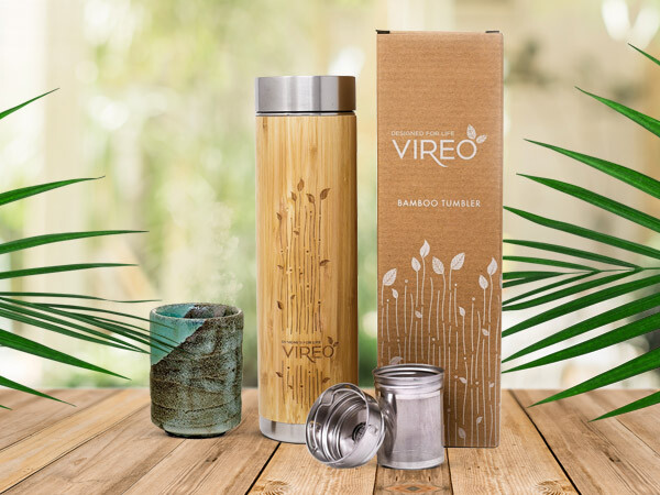 Tea flask design – logo and packaging