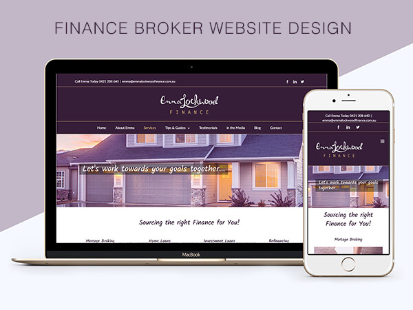 Finance Broker Website Design